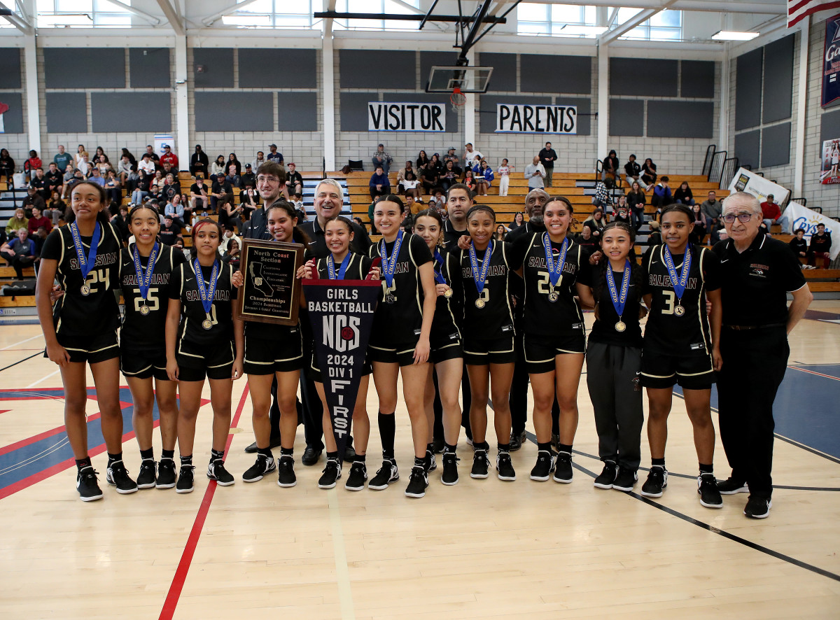 Salesian's official team picture after another NCS title